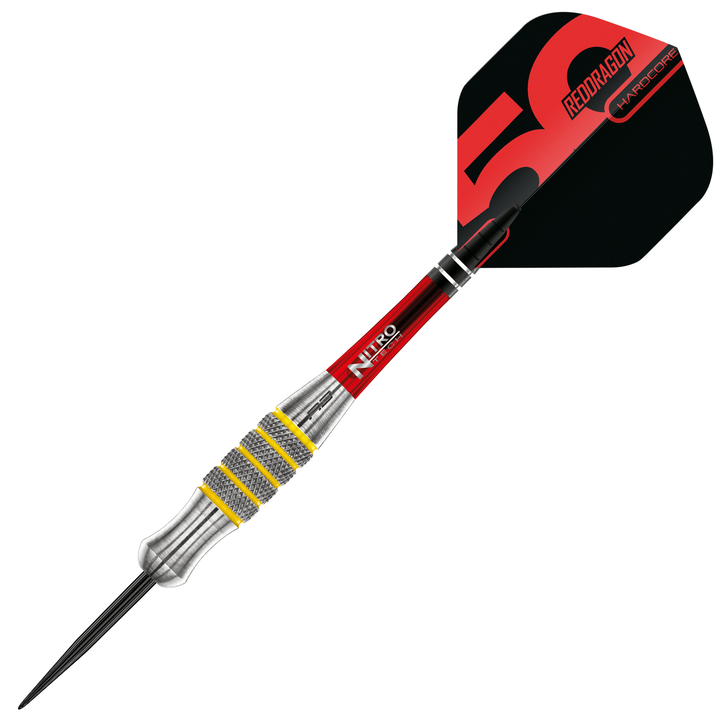 RED DRAGON 50TH ANNIVERSARY CHUNKY STUMPY 7 28G 85% STEEL TIP DARTS