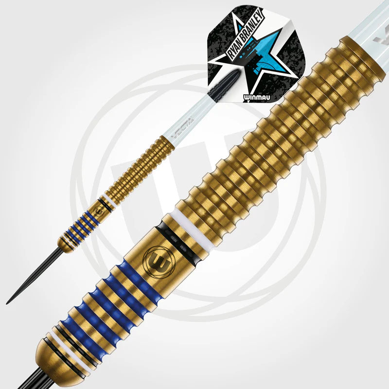 WINMAU RYAN BRANLEY 23G 90% STEEL TIP DARTS