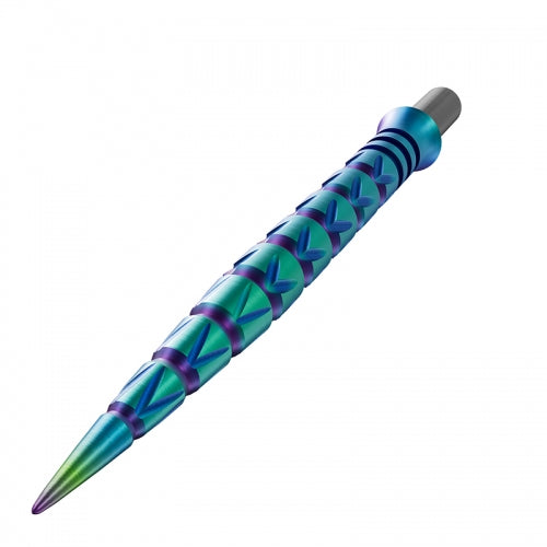 CUESOUL TOUCH POINT II SLASH CUT RINGS MULTI COLOURED STEEL TIP DART POINTS