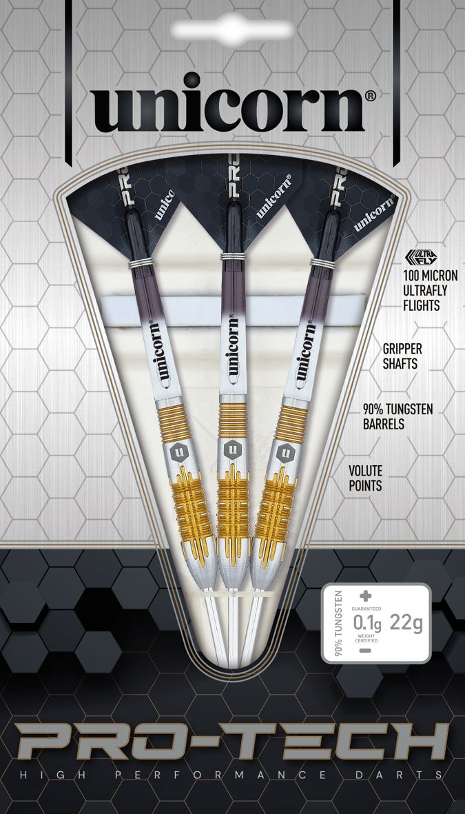 UNICORN PRO-TECH STYLE 1 90% TUNGSTEN DART SET