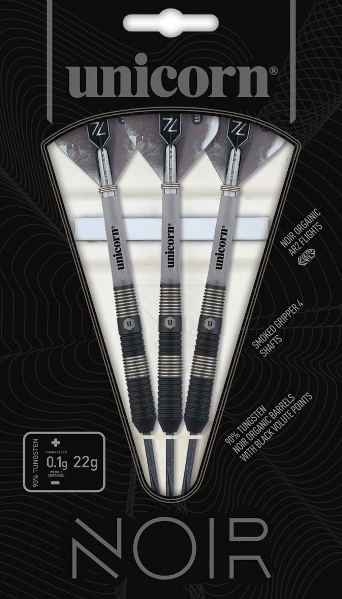 UNICORN NOIR STYLE 3 90% TUNGSTEN DART SET
