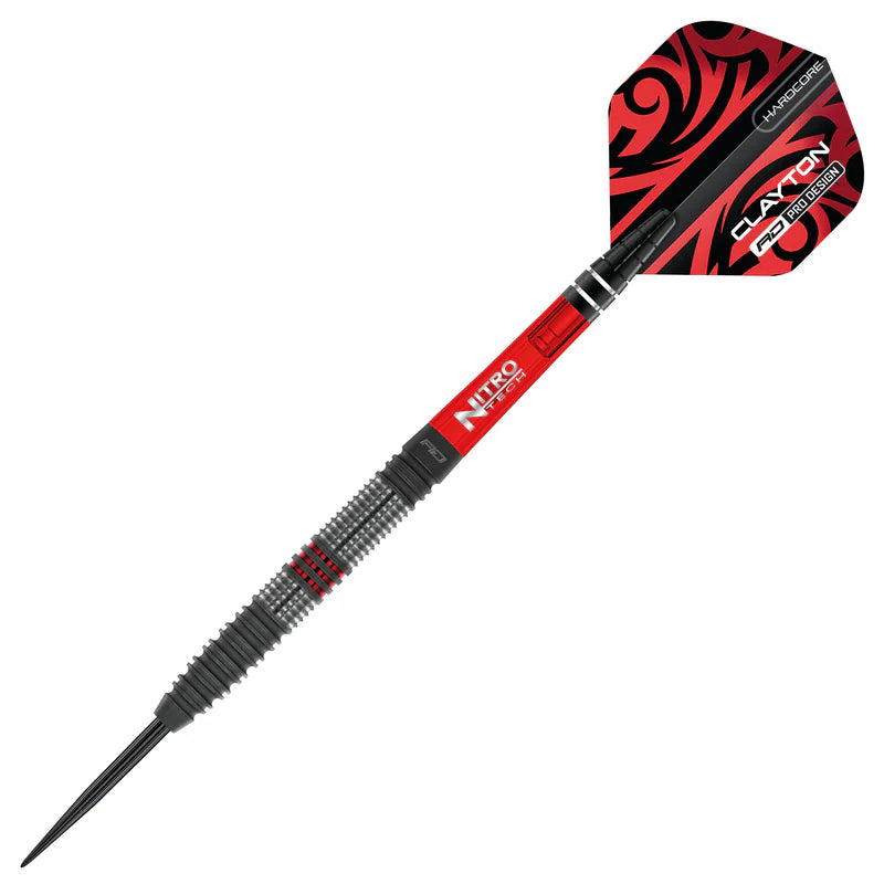 RED DRAGON JONNY CLAYTON HIRAETH 90% STEEL TIP DARTS