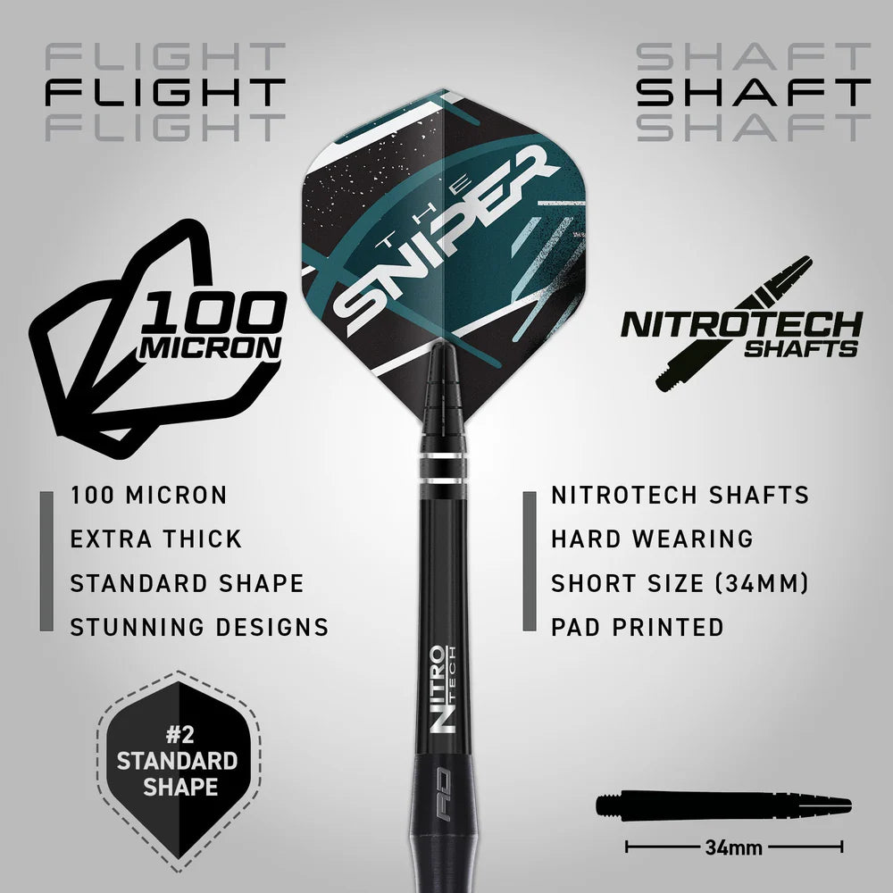 RED DRAGON DARTS CONNOR SCUTT V1 22G 90% STEEL TIP DARTS