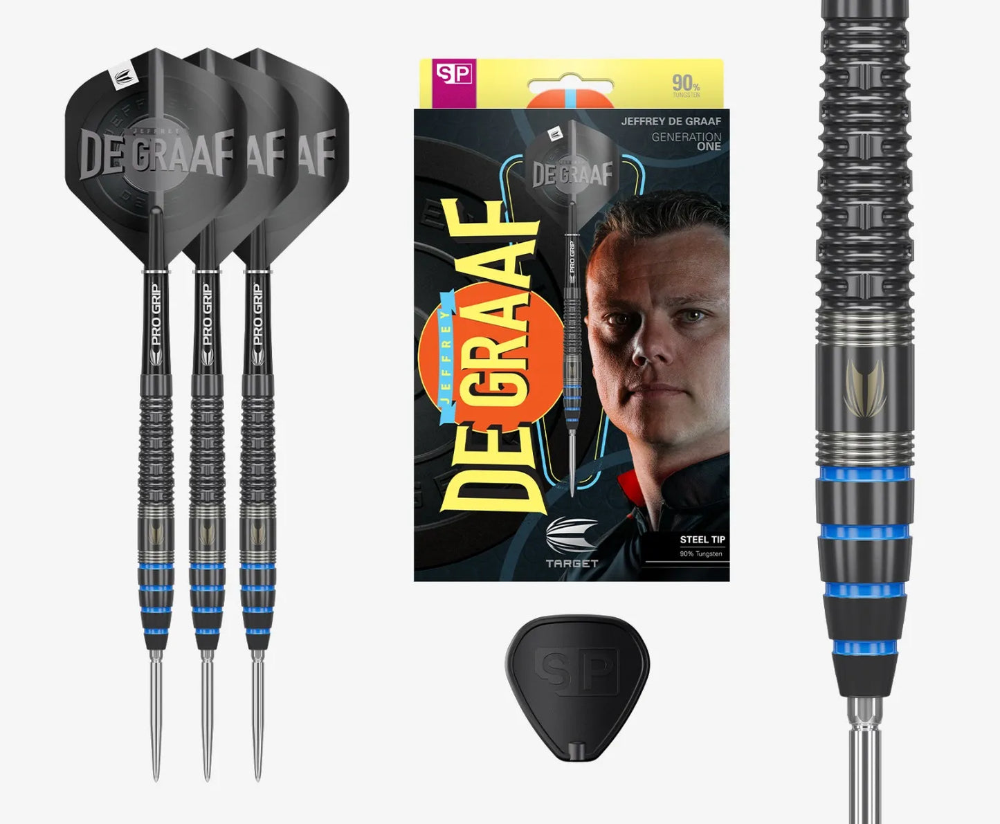 TARGET JEFFREY DE GRAAF SP G1 23G STEEL TIP DARTS