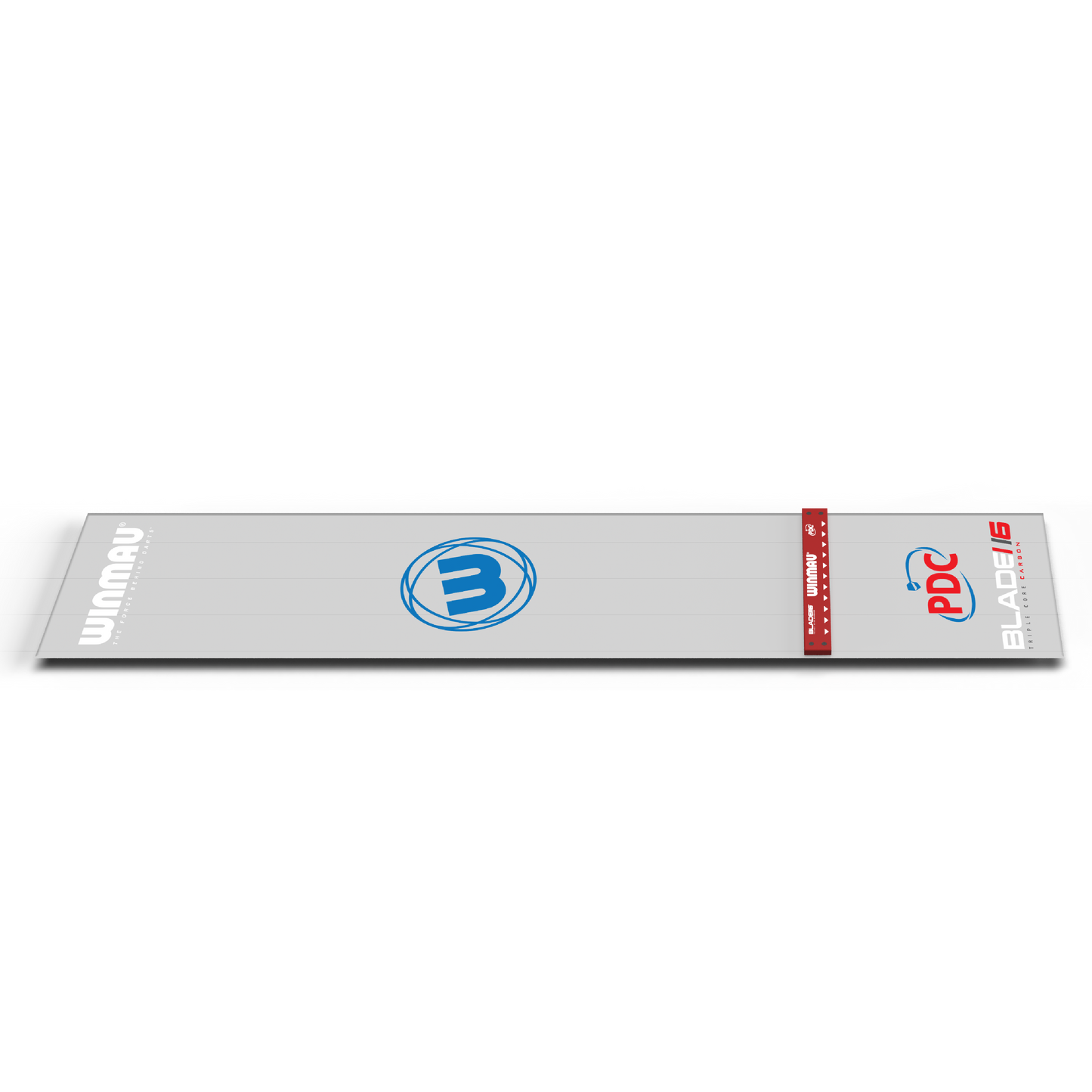 WINMAU CLEARZONE PVC DART MAT WITH INTEGRATED OCHE