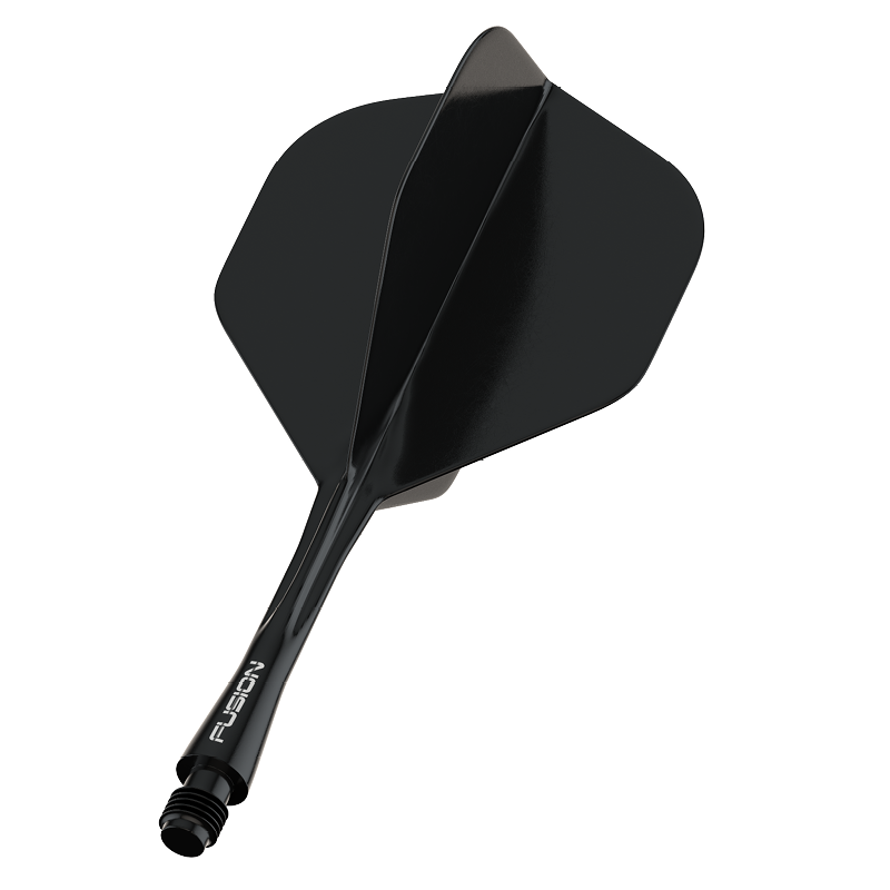 WINMAU FUSION NO.2 INTEGRATED FLIGHT SYSTEM - BLACK