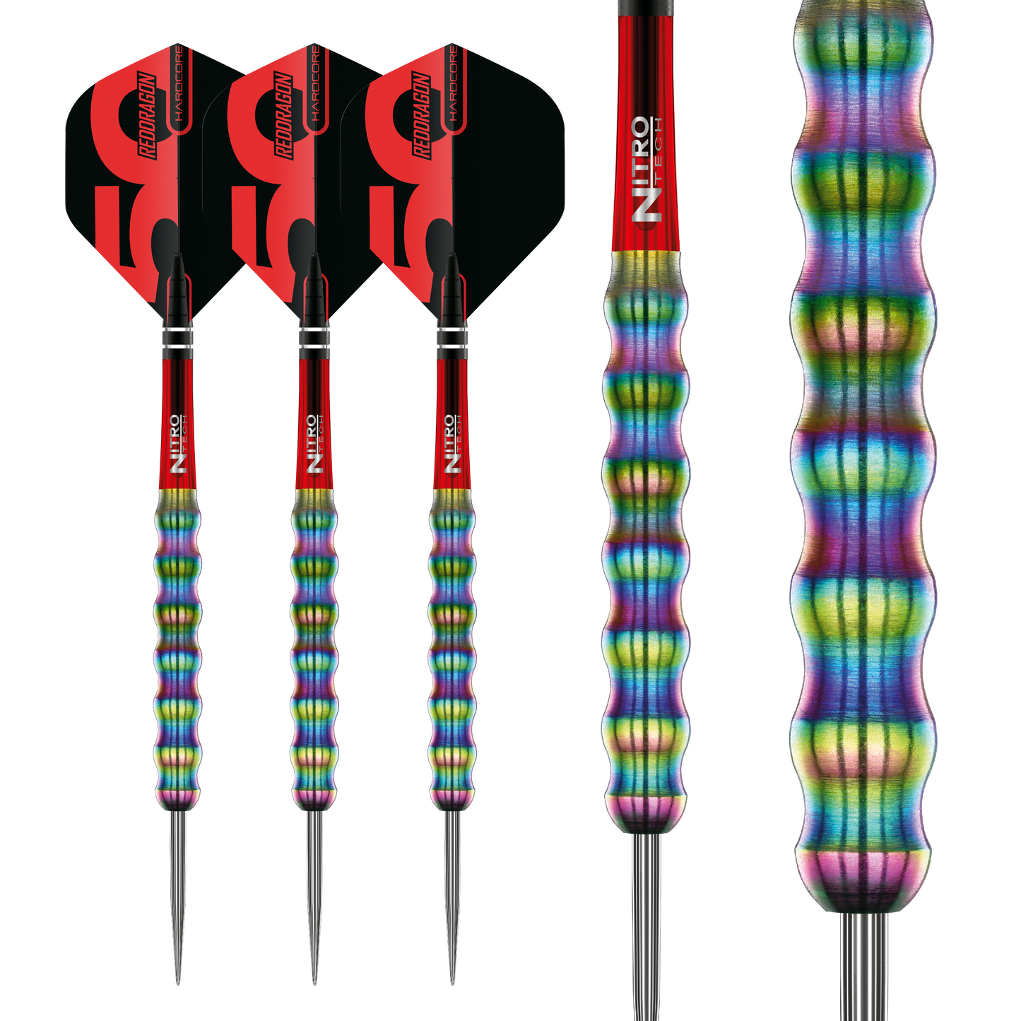 RED DRAGON 50TH ANNIVERSARY SHOCKWAVES 26G 90% STEEL TIP DARTS