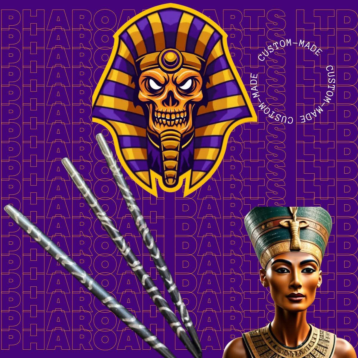 PHARAOH DARTS POINTS - NEFERTITI