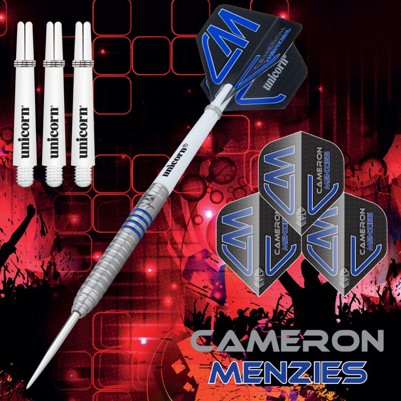 UNICORN CAMERON MENZIES PHASE 2 23G 90% STEEL TIP DARTS