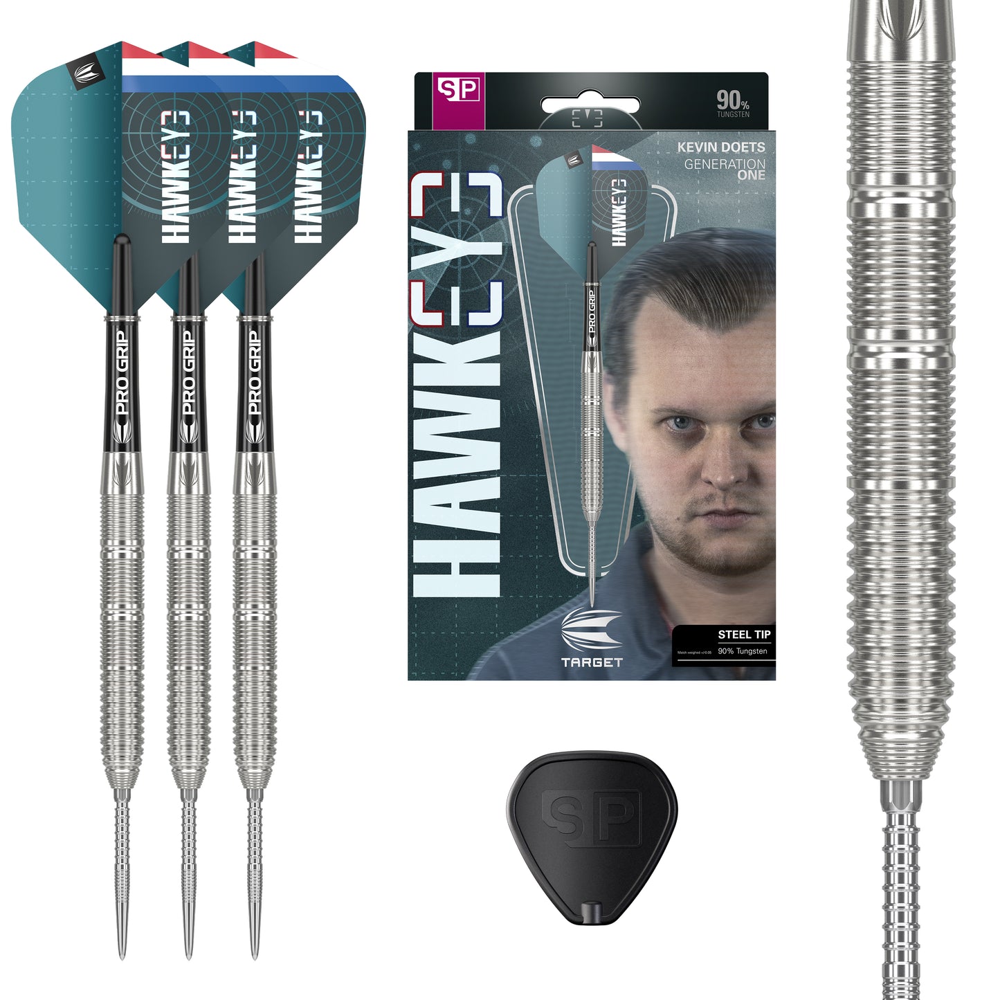 TARGET KEVIN DOETS G1 SP 90% STEEL TIP DART