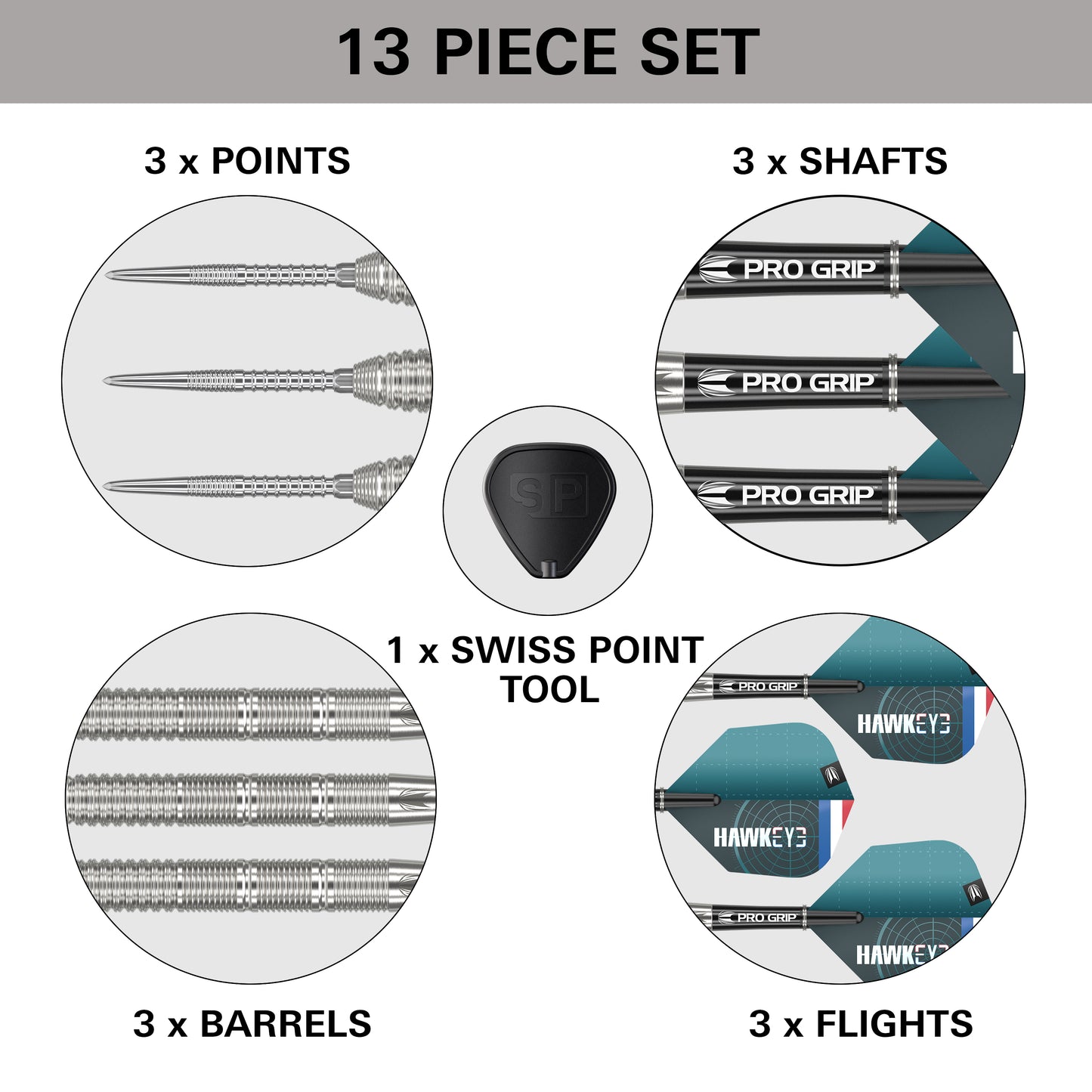 TARGET KEVIN DOETS G1 SP 90% STEEL TIP DART