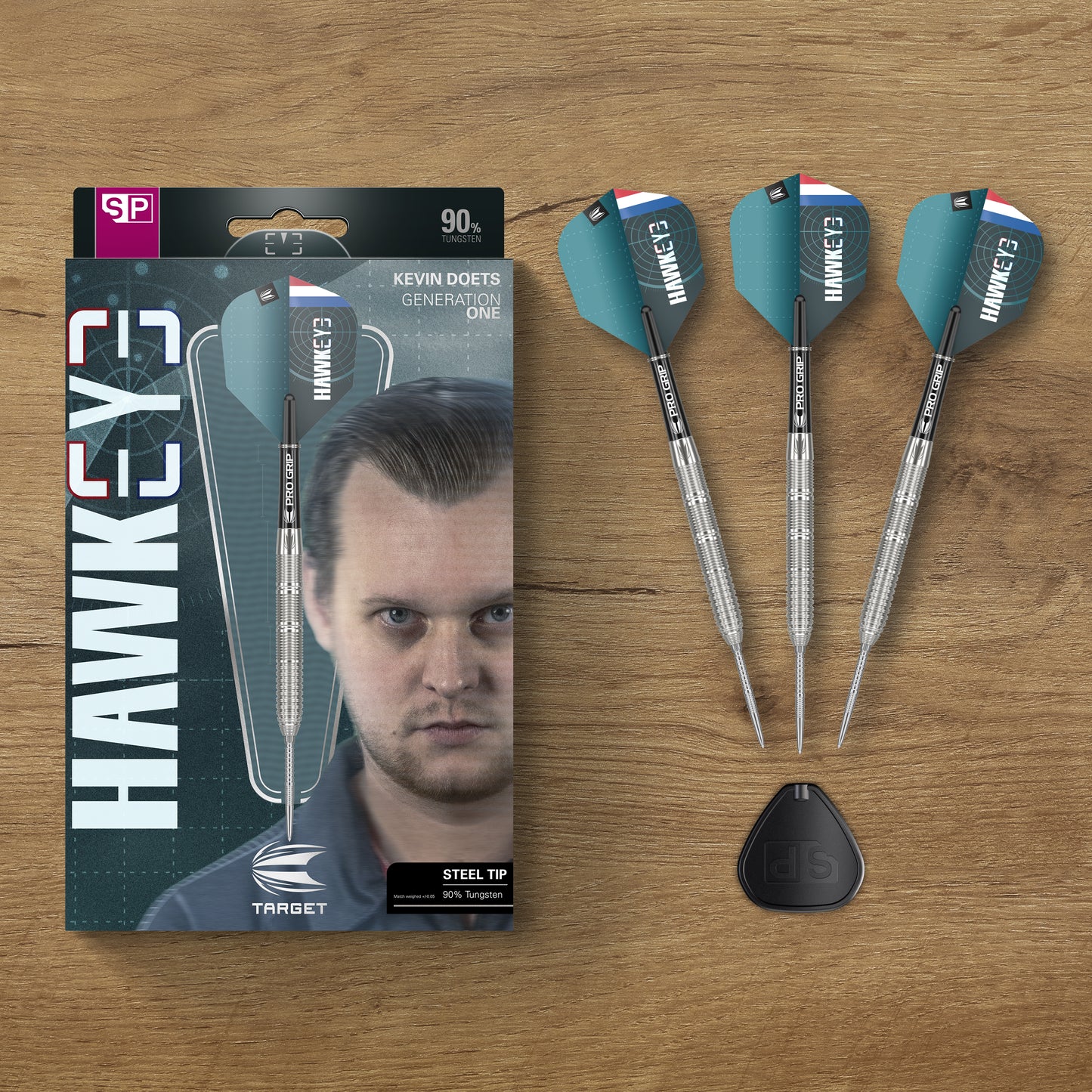 TARGET KEVIN DOETS G1 SP 90% STEEL TIP DART