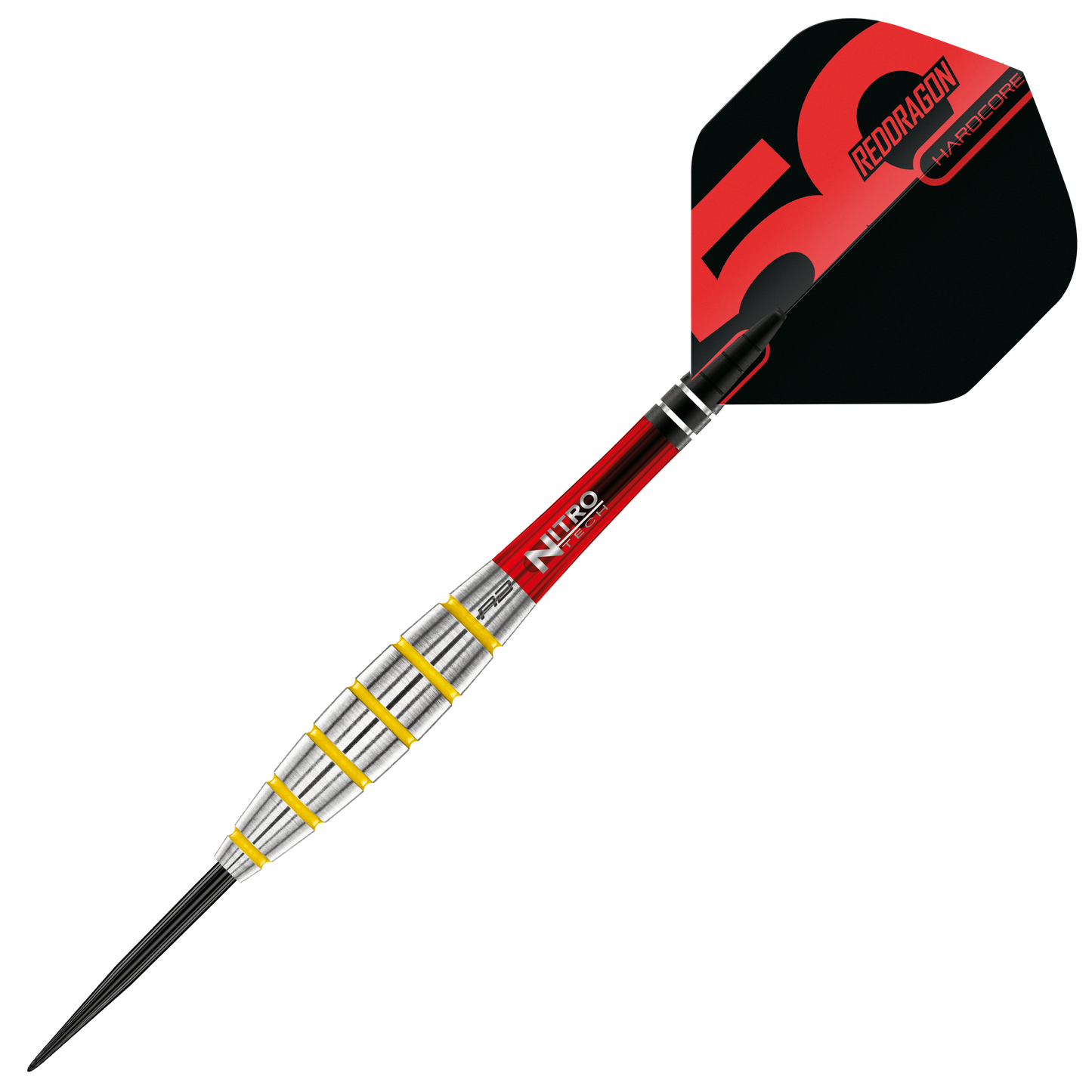 RED DRAGON 50TH ANNIVERSARY CHUNKY STUMPY 3 24G 85% STEEL TIP DARTS