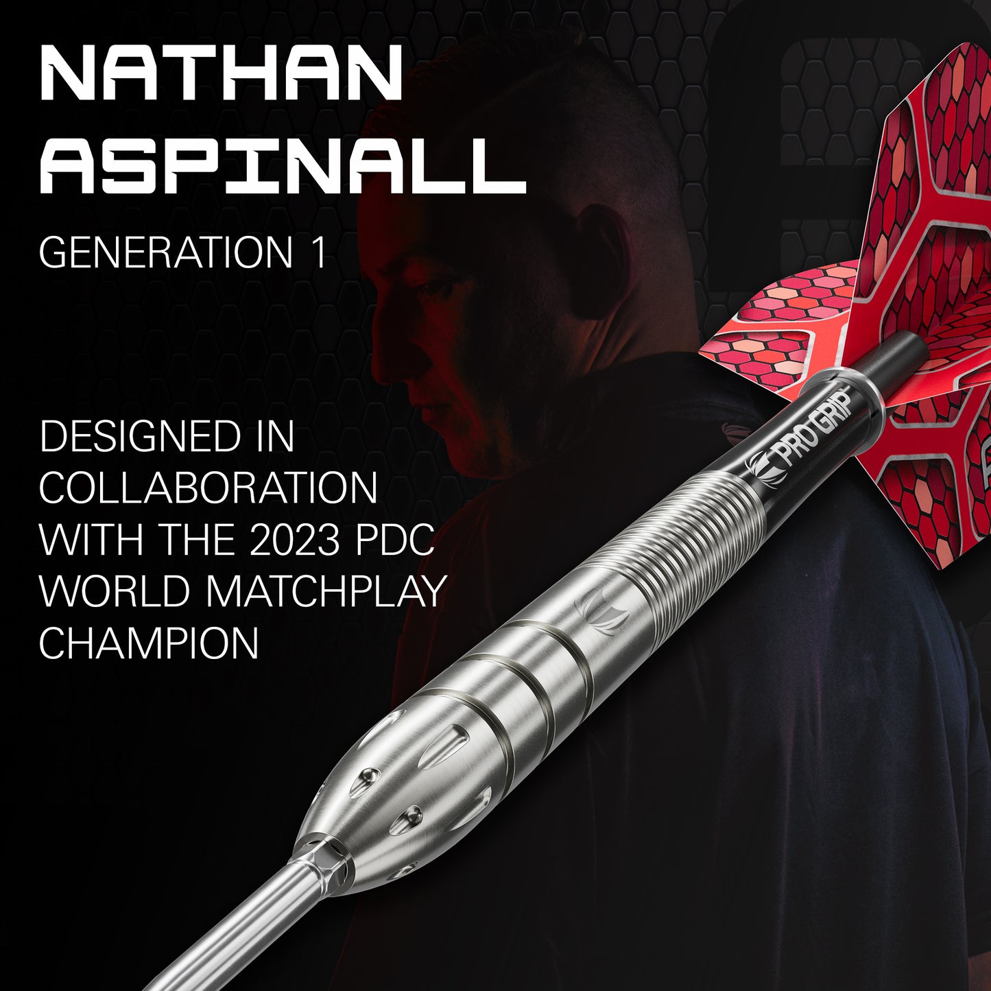 TARGET NATHAN ASPINALL G1 90% *SP* STEEL TIP DARTS