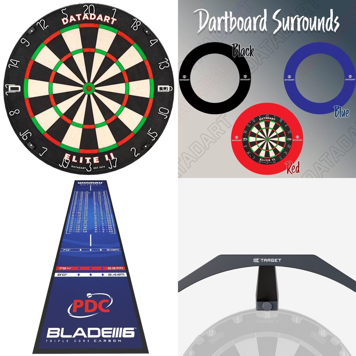 DARTBOARD SETUP BUNDLE - BEGINNER