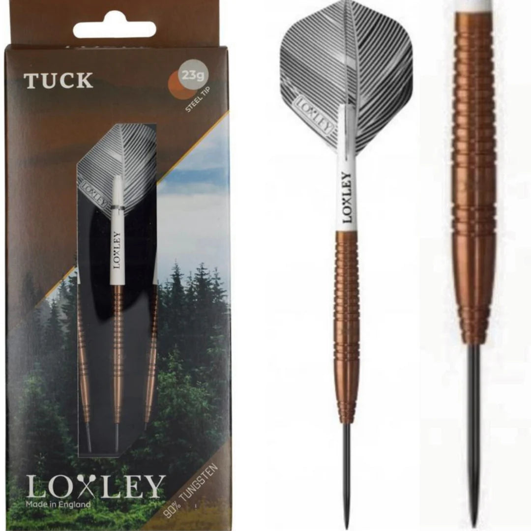 LOXLEY TUCK 90% TUNGSTEN STEEL TIP DARTS