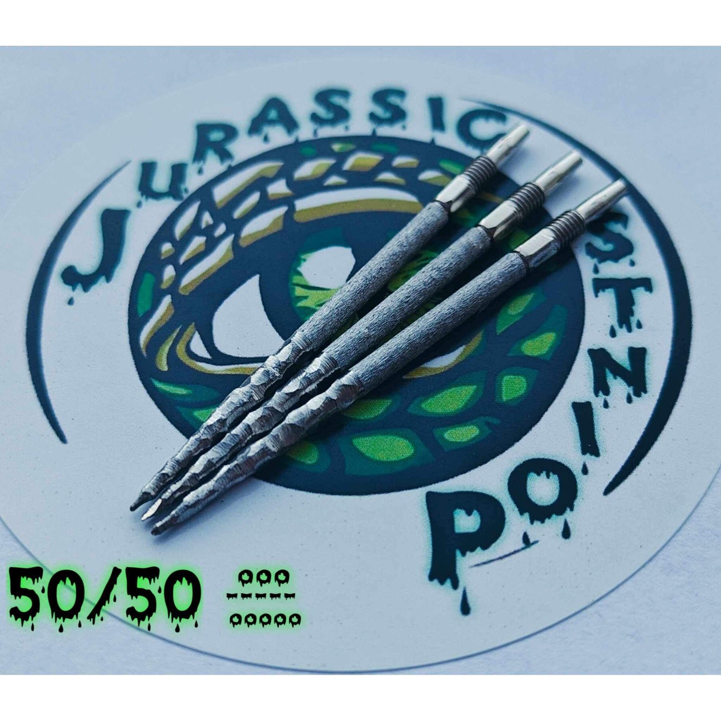 JURASSIC DART POINTS - T-REX/DIPLO - EXCLUSIVE TO TDL - **SCREW-IN POINTS**
