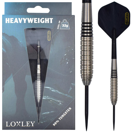 LOXLEY HEAVYWEIGHT 32G 90% STEEL TIP DARTS
