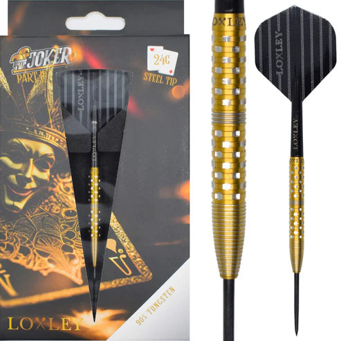 Loxley The Joker Part II 90% Steel Tip Darts | The Darts Lounge