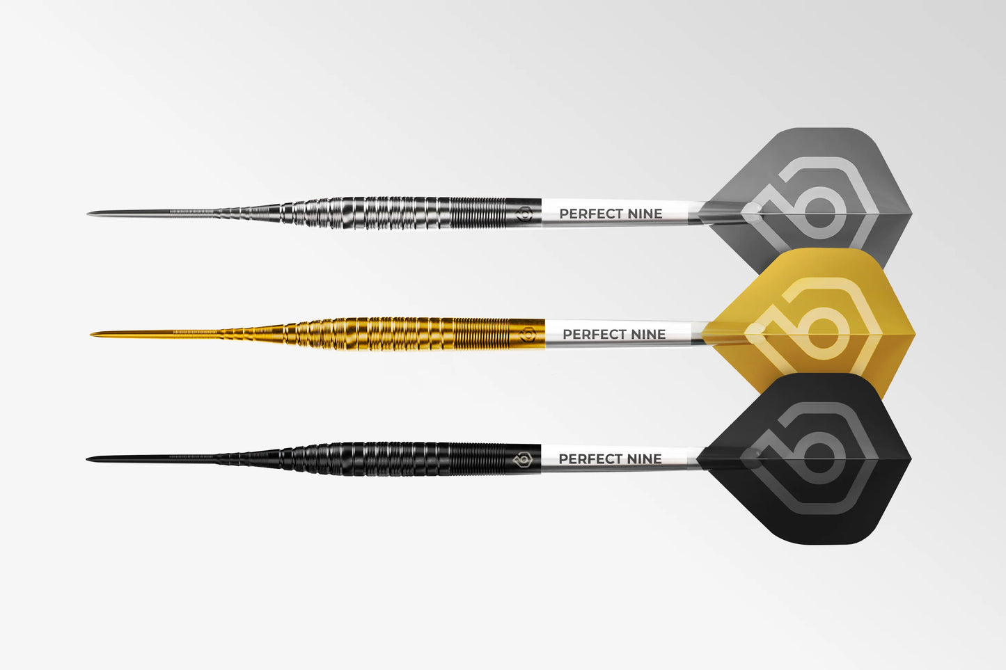 PERFECT NINE TORNADO ORIGINAL 90% STEEL TIP DARTS COLLECTION