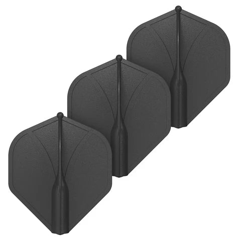 SHOT AIRFOIL MOULDED DART FLIGHT SET - STANDARD