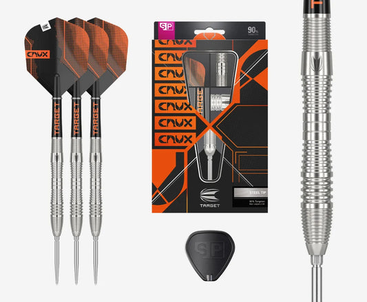 TARGET CRUX 03 90% SP STEEL TIP DARTS