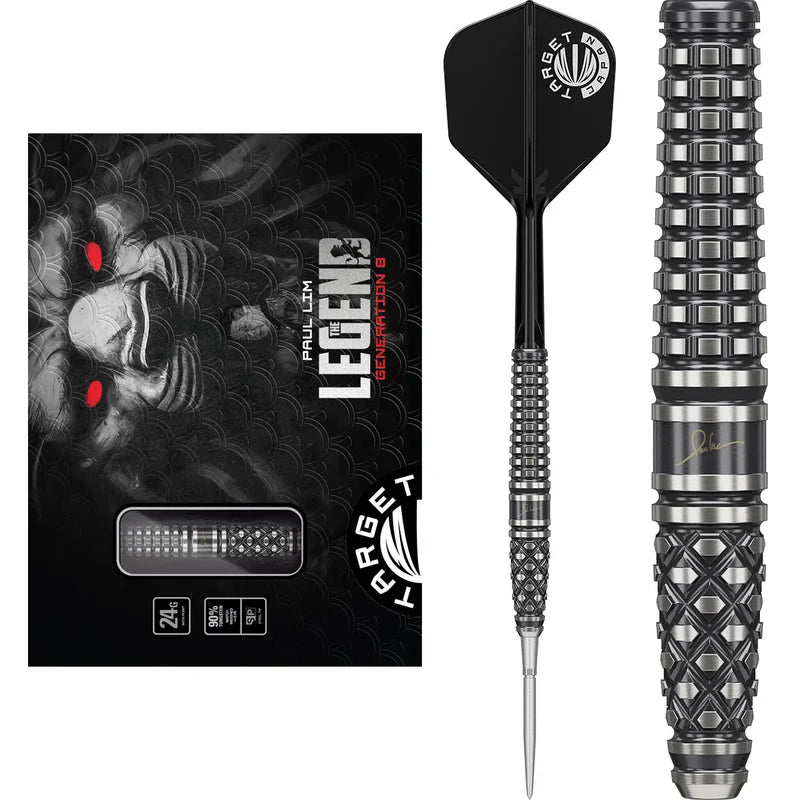 サイン入り TARGET THE LEGEND PAUL LIM ダーツ 18g Target Japan Paul Lim The Legend G8 24g SP Darts | The Darts Lounge