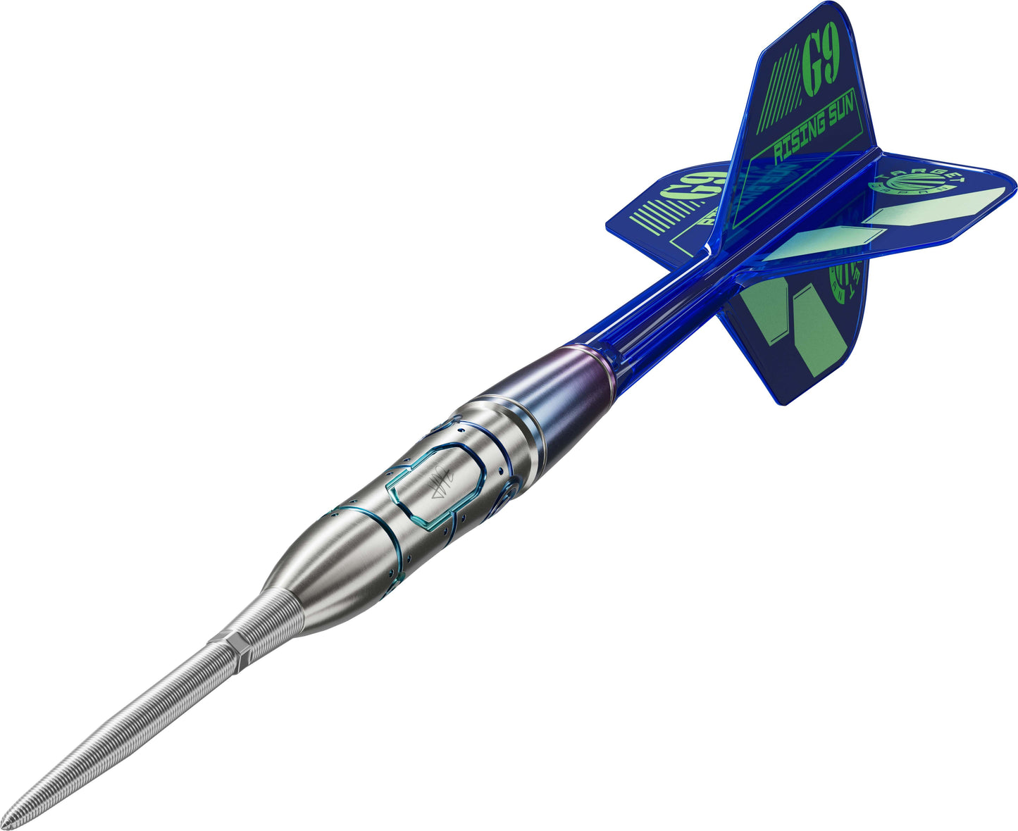 TARGET JAPAN HARUKI MURAMATSU RISING SUN GEN 9 **NO GROOVE** 95% 23G SP STEEL TIP DARTS