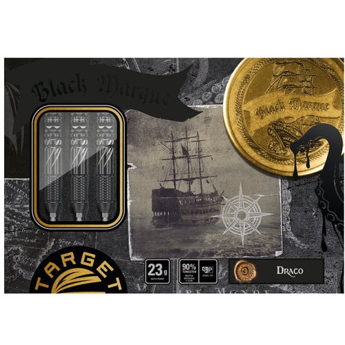 TARGET JAPAN BLACK MARQUE DRACO 90% SP STEEL TIP DART (VARIOUS WEIGHTS)