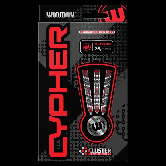 WINMAU CYPHER 90% STEEL TIP DARTS