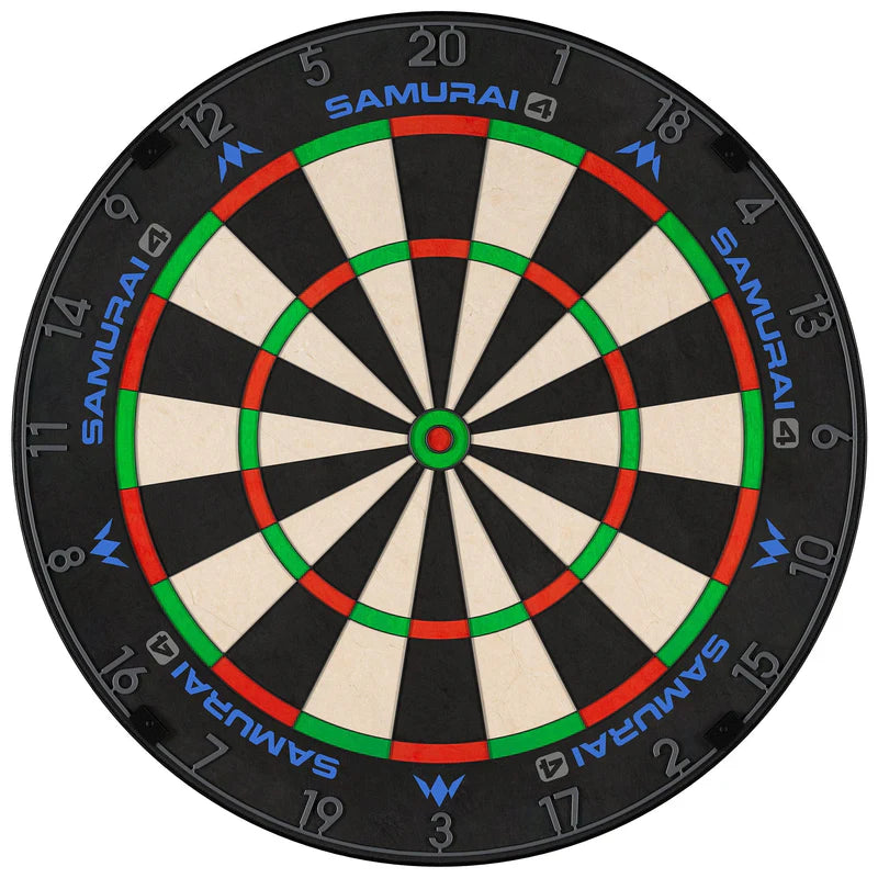 MISSION SAMURAI 4 PROFESSIONAL KNIFE WIRE DARTBOARD GRAPHITE EDITION