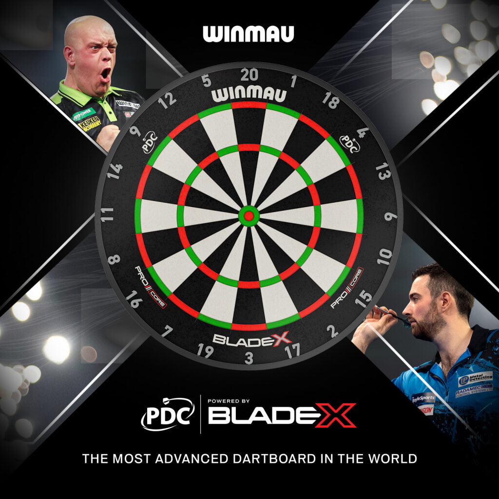 WINMAU BLADE X PDC PROFESSIONAL DARTBOARD