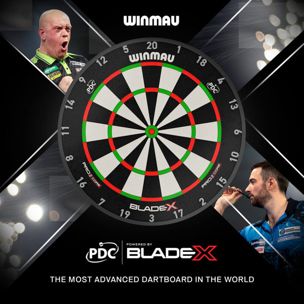 WINMAU BLADE X PDC PROFESSIONAL DARTBOARD