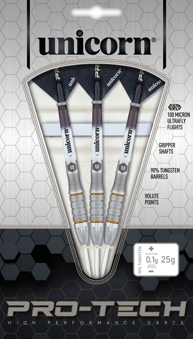 UNICORN PRO-TECH STYLE 5 90% TUNGSTEN DART SET