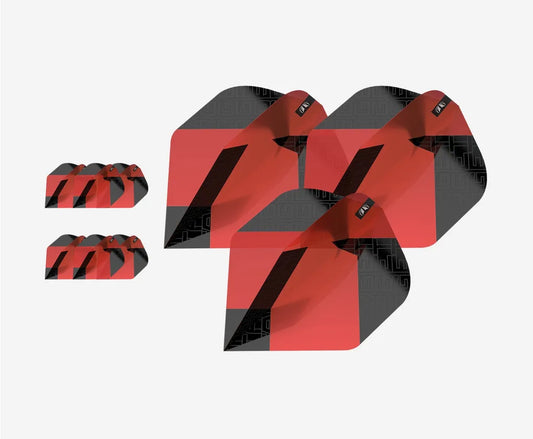 TARGET TAG FLIGHTS (3 SETS) RED