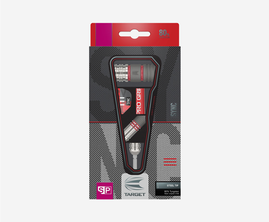 TARGET SYNC 03 80% SP STEEL TIP DARTS
