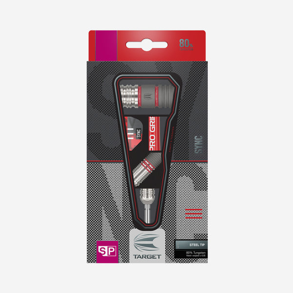 TARGET SYNC 03 80% SP STEEL TIP DARTS