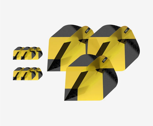 TARGET TAG FLIGHTS (3 SETS) YELLOW