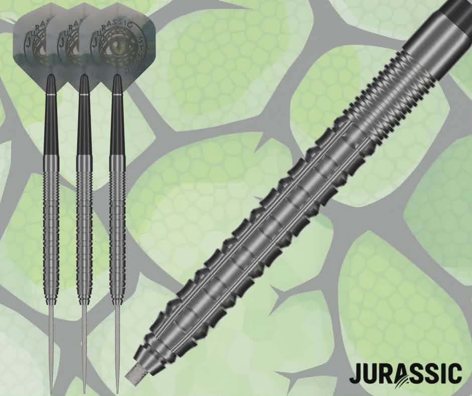 JURASSIC APEX 23G 90% STEEL TIP DARTS
