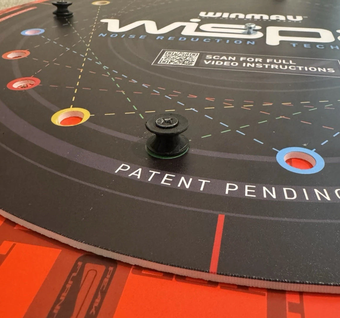 3D PRINTED REPLACEMENT WINMAU WISPA MOUNTS - SET OF 4