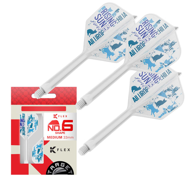 TARGET RISING SUN HARUKI MURAMATSU WHITE/BLUE NO.6 PLAYER K-FLEX