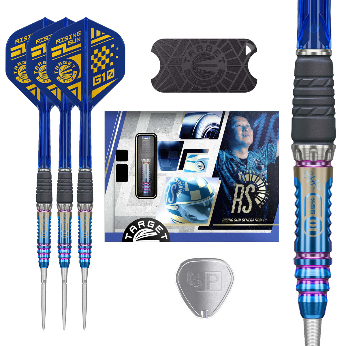 TARGET JAPAN HARUKI MURAMATSU RISING SUN GEN 10 95% SP STEEL TIP DARTS