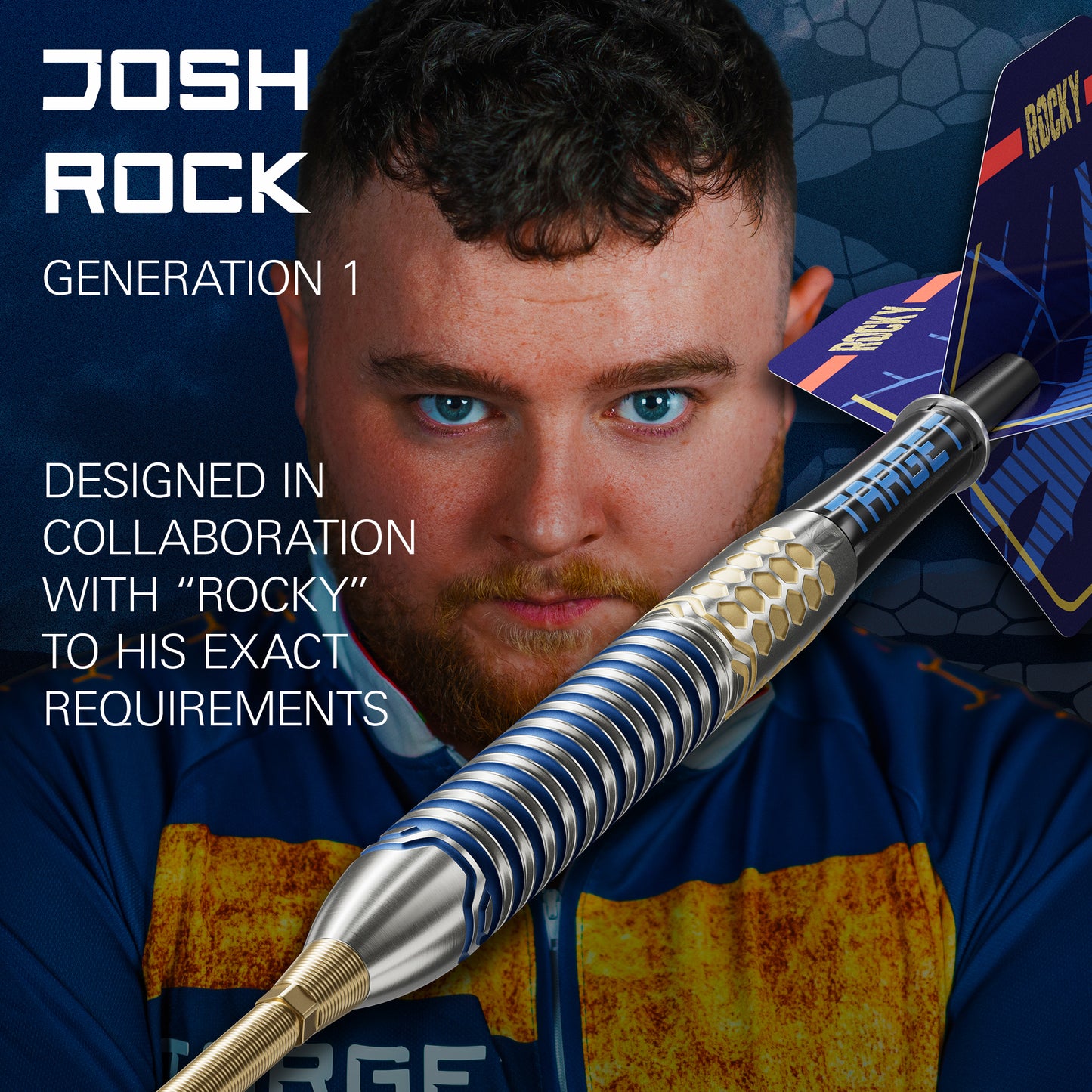 TARGET JOSH ROCK G1 SP 90% STEEL TIP DARTS