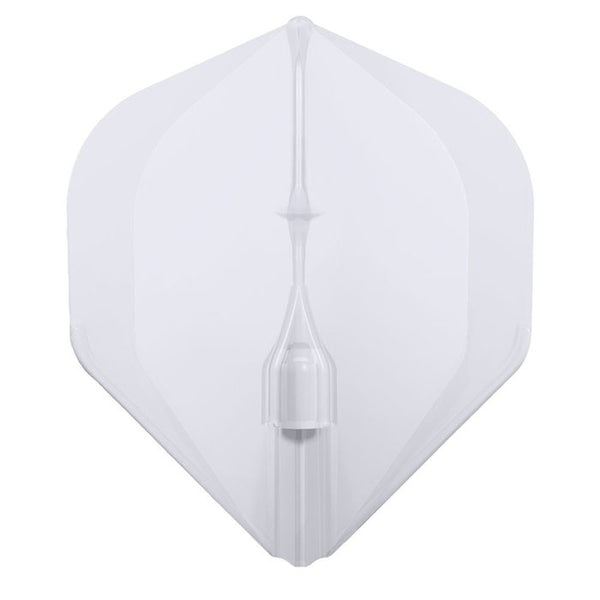 L-STYLE CHAMPAGNE EZ L1 STANDARD CLEAR WHITE DART FLIGHTS