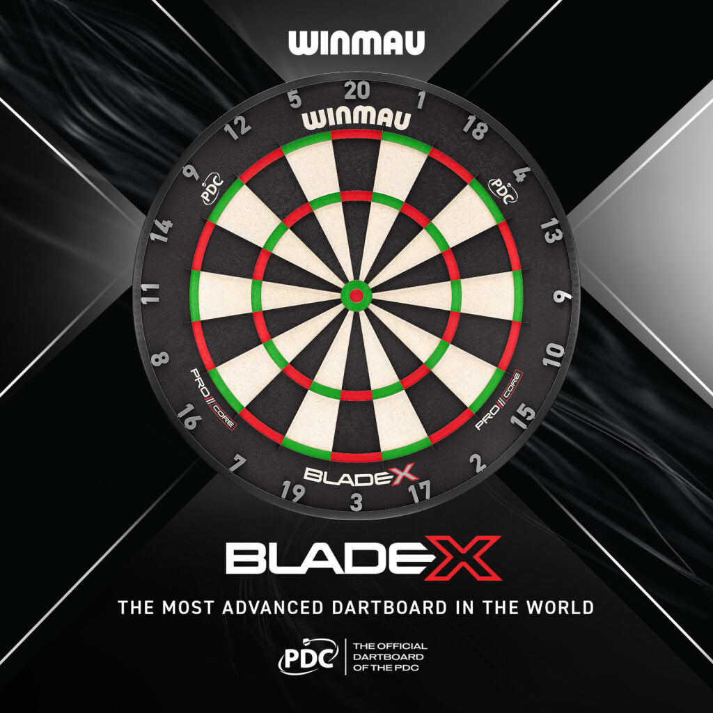 WINMAU BLADE X PDC PROFESSIONAL DARTBOARD