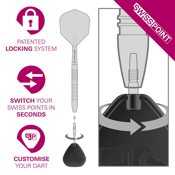 TARGET JAPAN PREMIUM SWISS POINT BLACK