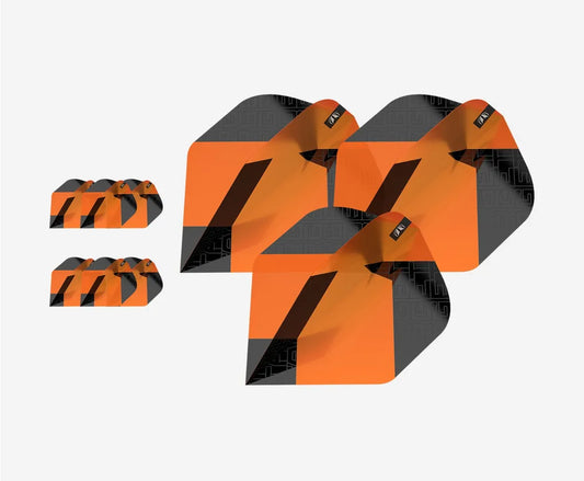TARGET TAG FLIGHTS (3 SETS) ORANGE