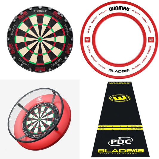 DARTBOARD SETUP BUNDLE - INTERMEDIATE