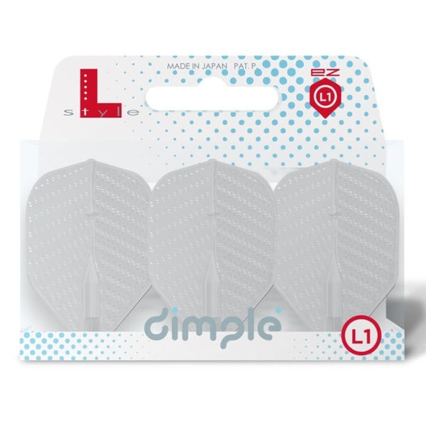 L-STYLE EZ L1 DIMPLE WHITE FLIGHTS