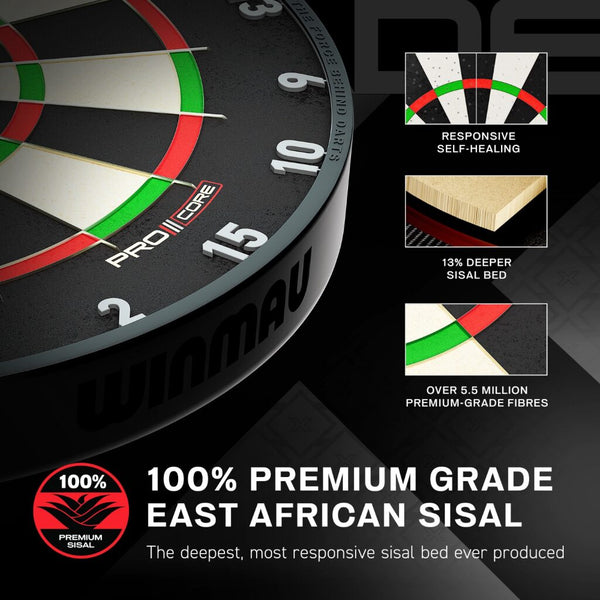 WINMAU BLADE X PDC PROFESSIONAL DARTBOARD